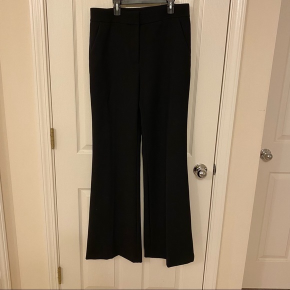 VERONICA BEARD Lebone Flare Pants in Black Size 10 - Picture 6 of 10
